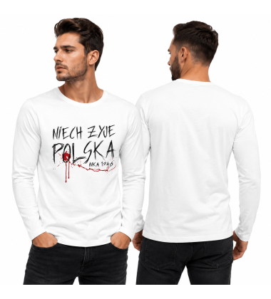 LONGSLEEVE PATRIOTYCZNY  NIECH ŻYJE POLSKA